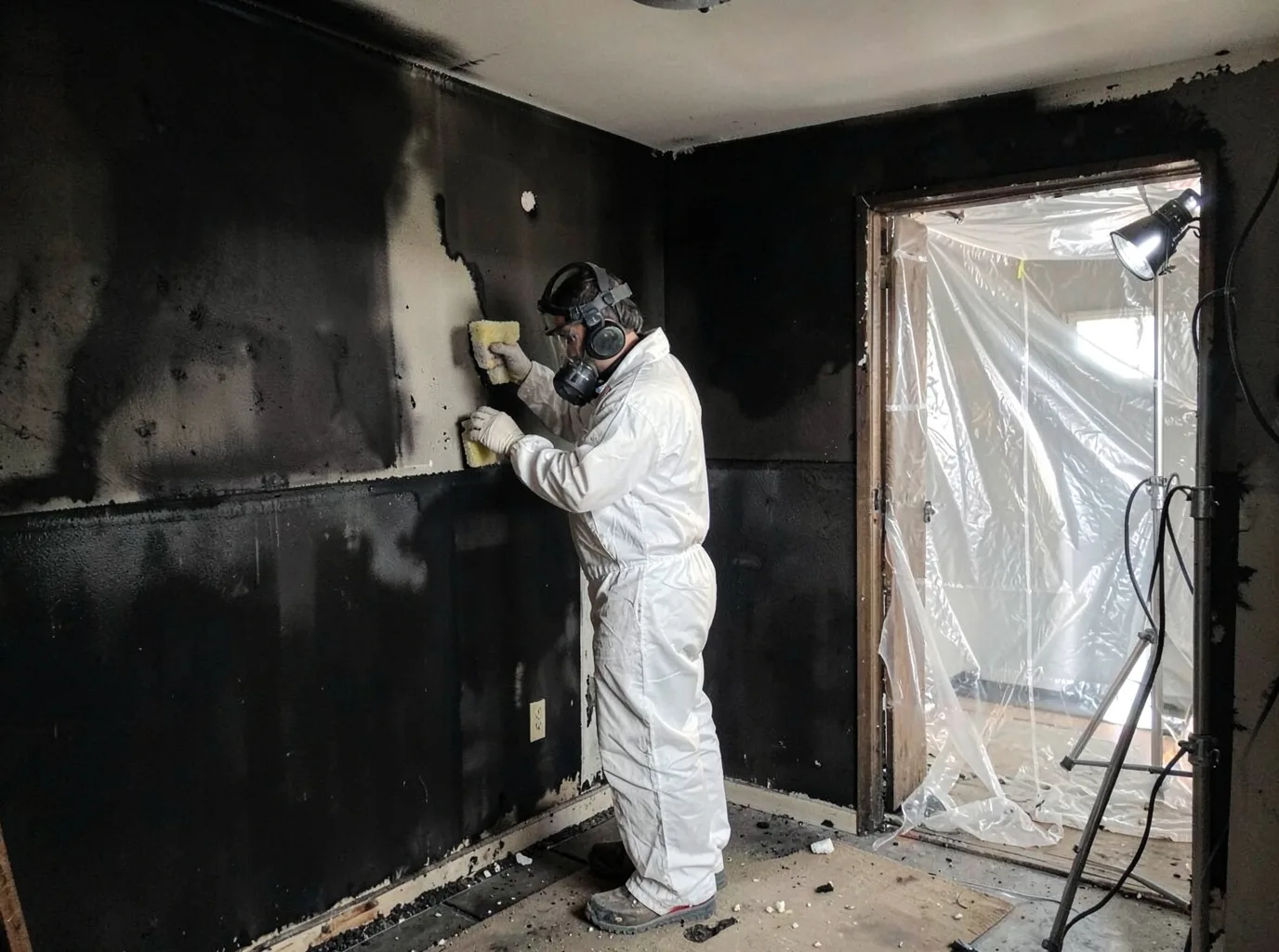 Fire Damage Restoration company in Woodbury, PA